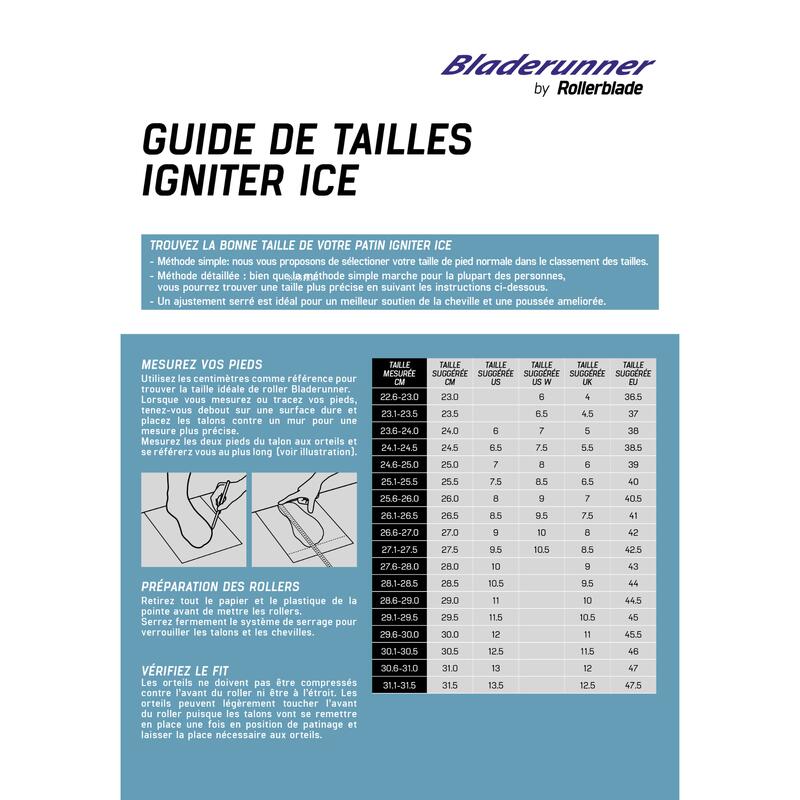 Patins à glace - IGNITER ICE Femmes Bladrunner by rollerblade