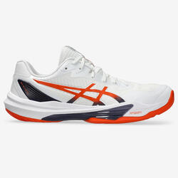 Chaussures de volleyball Homme - ASICS Sky Elite Blanc Orange