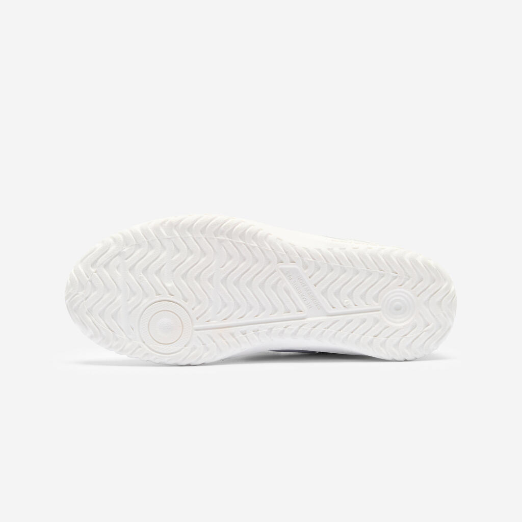 Patike za tenis TS100 na čičak dečje - belo/roze