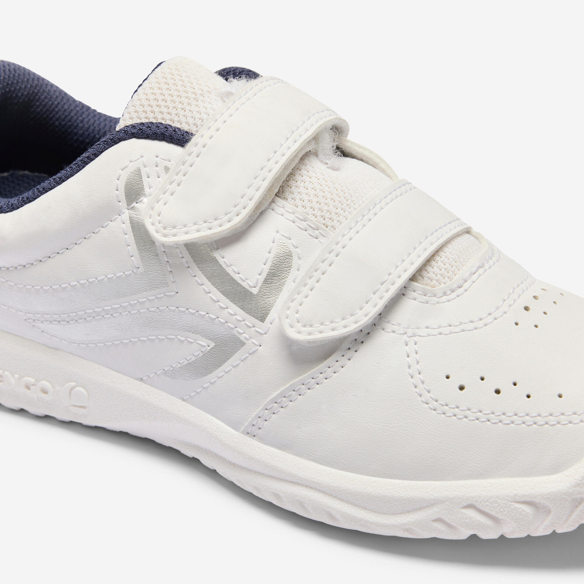 Kids' Rip-Tab Trainers TS 100 JR White