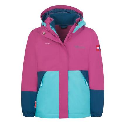 Trollkids Winterjacke Kinder 3-in-1 - Kjerag rosa/blau