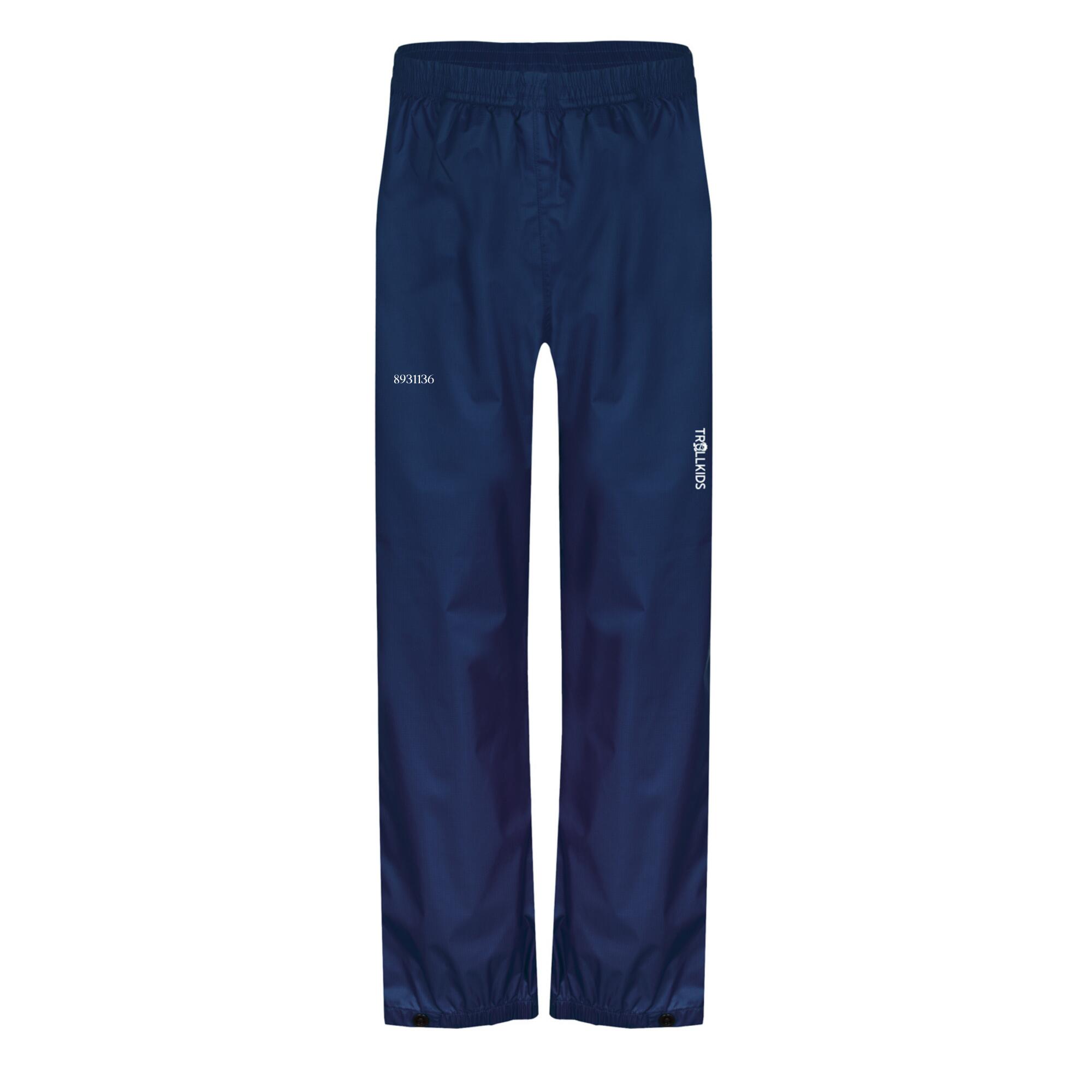 TROLLKIDS Pantaloni trekking bambino Trollkids TROLLTUNGA impermeabili blu