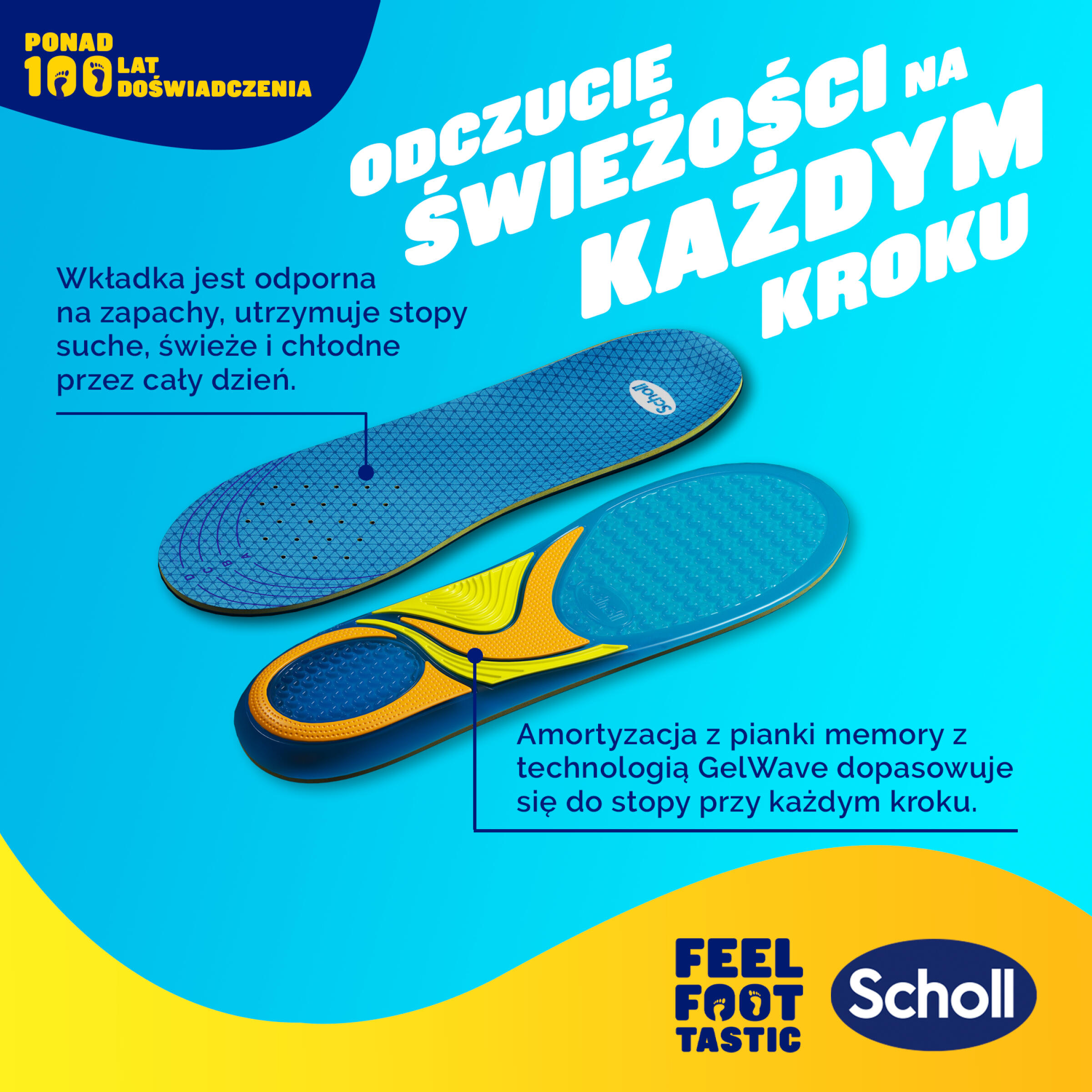 Wkładki do butów Scholl GelActiv® CODZIENNE S (35,5-40,5) 6/8