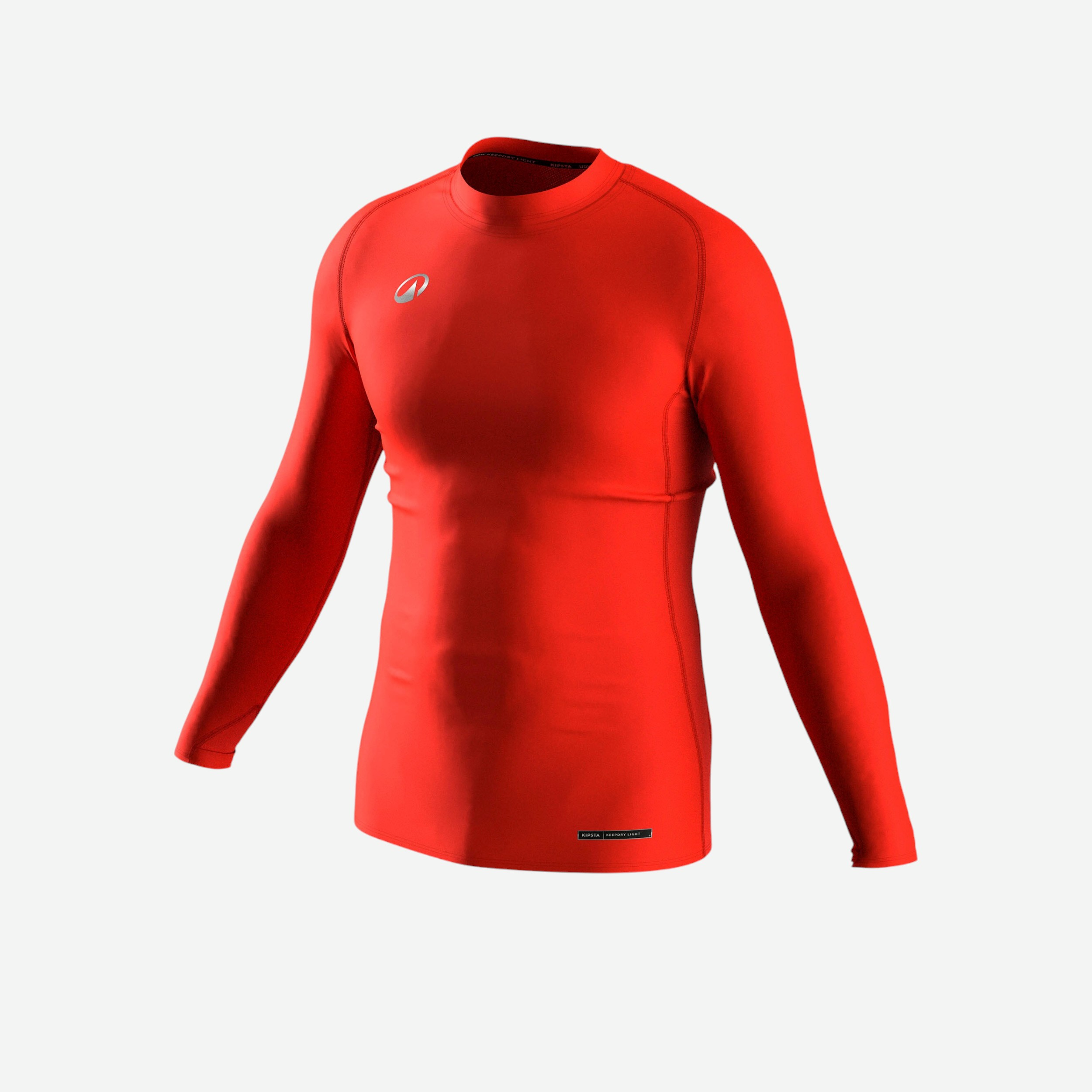 Sous-maillot de foot thermique manches longues mixte keepdry club rouge - Football - Kipsta- Clubs - Entreprises - Collectivités - Associations