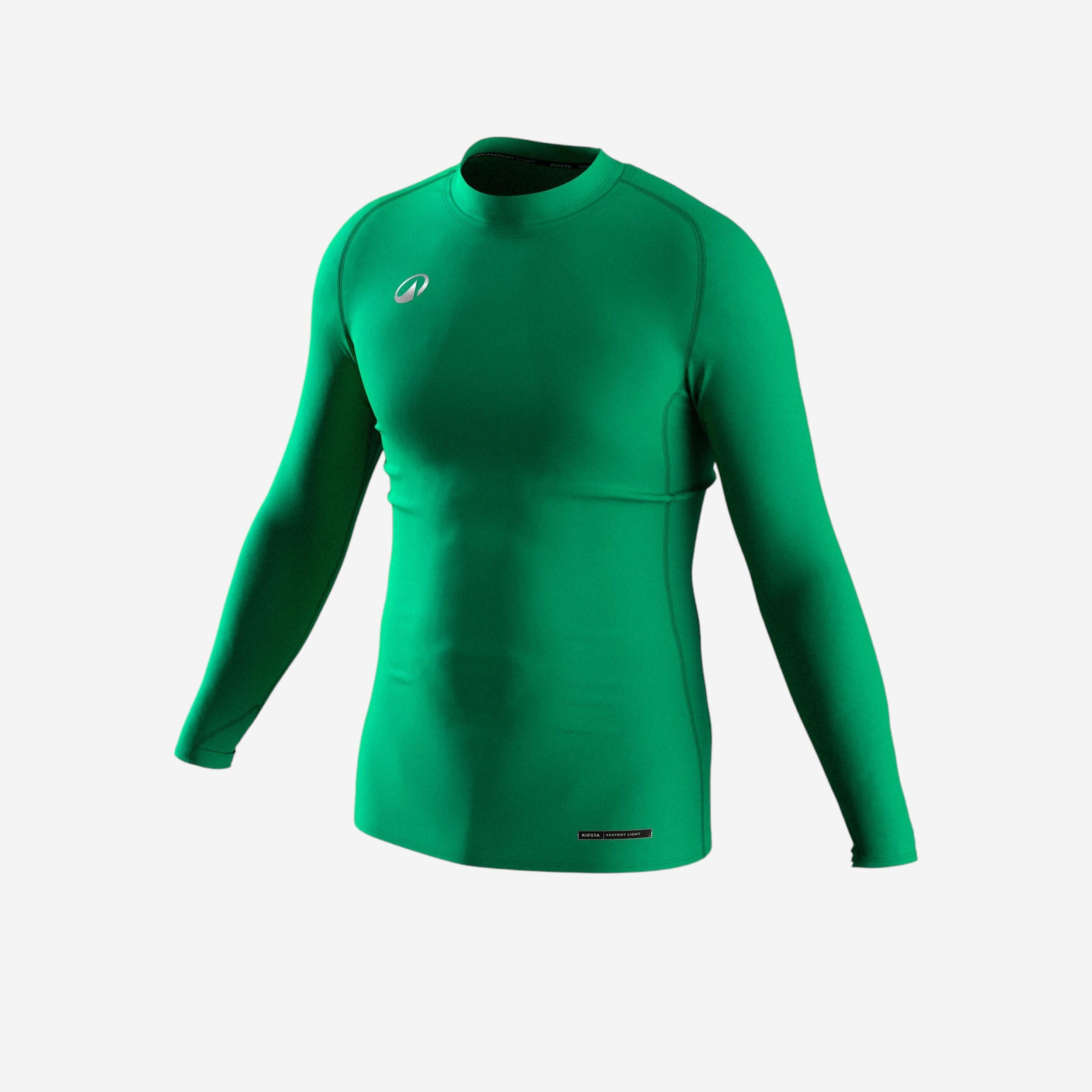 KIPSTA Maglia termica calcio KEEPDRY CLUB verde