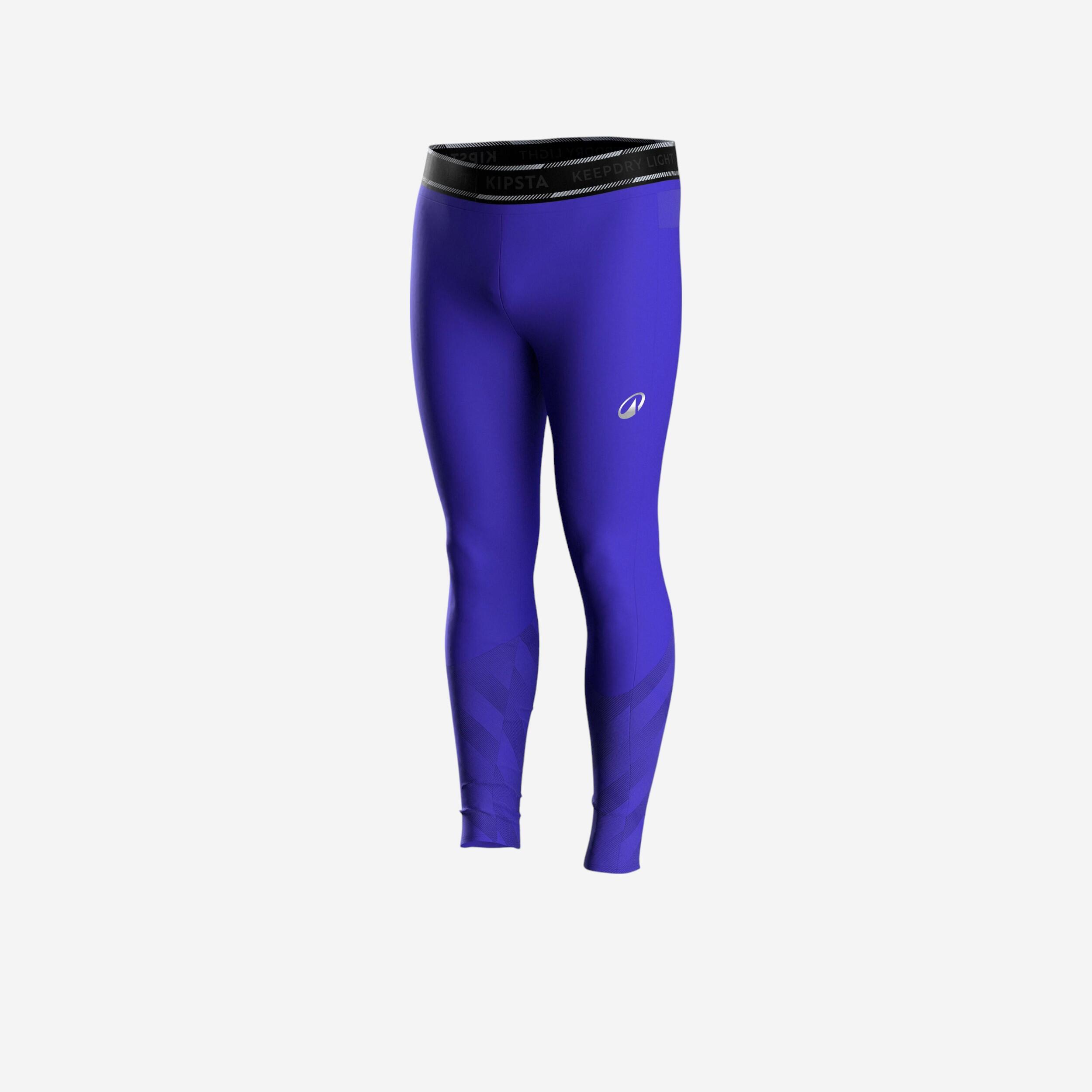 Adult Football Thermal Base Layer Tights Keepdry Light - Orange