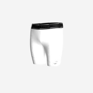 Pantalón corto interior de fútbol unisex Keepdry light blanco