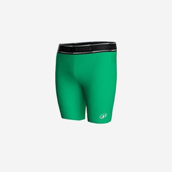 Sous-short de foot mixte Keepdry light vert