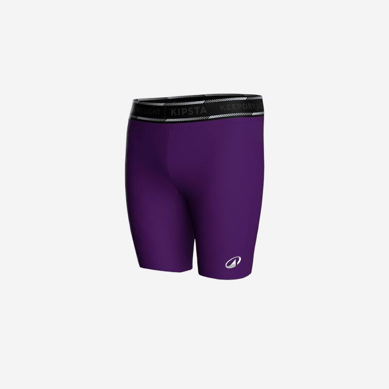 Șort fotbal Keepdry light mov unisex