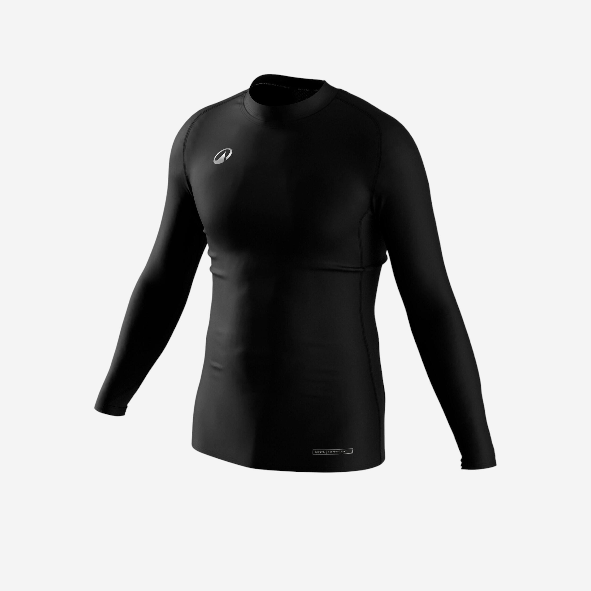 KIPSTA Maglia termica KEEPDRY CLUB nera