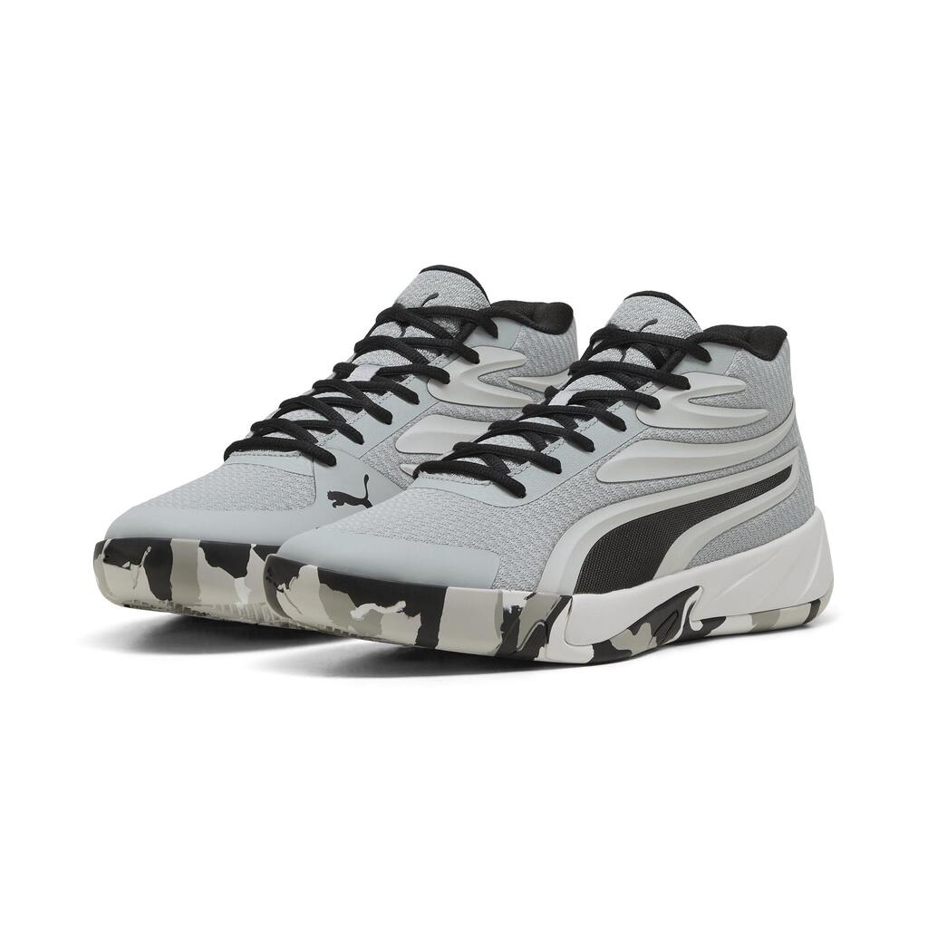 Adult Basketball Shoes Court Pro - Grey/White