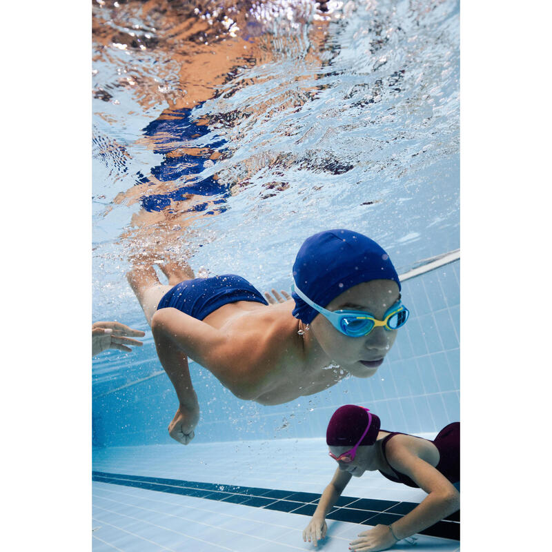 Maillot De Bain Natation Garçon - Boxer 100 Basic - Bleu