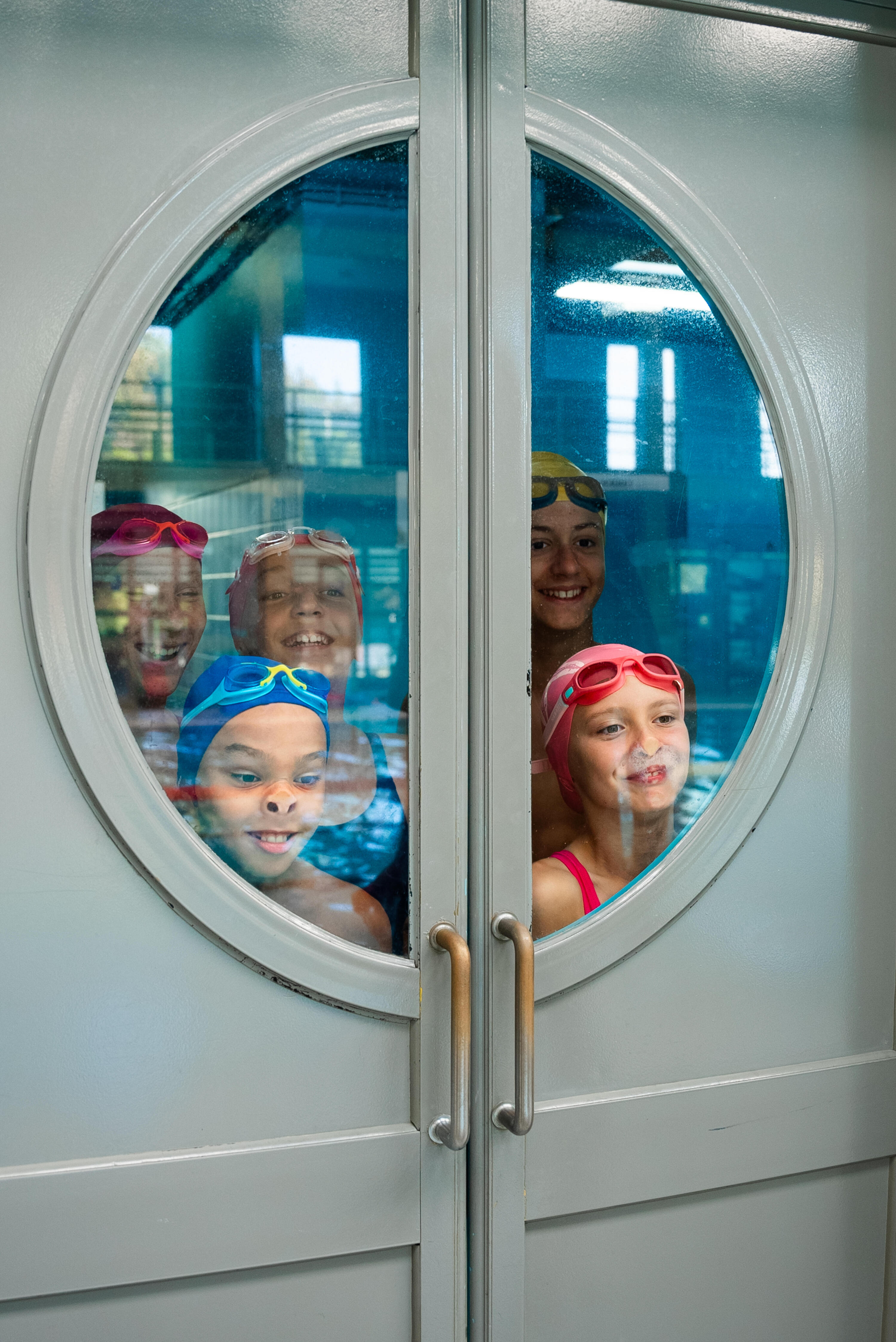 Lunettes de natation à verres clairs enfant, Xbase 9/11