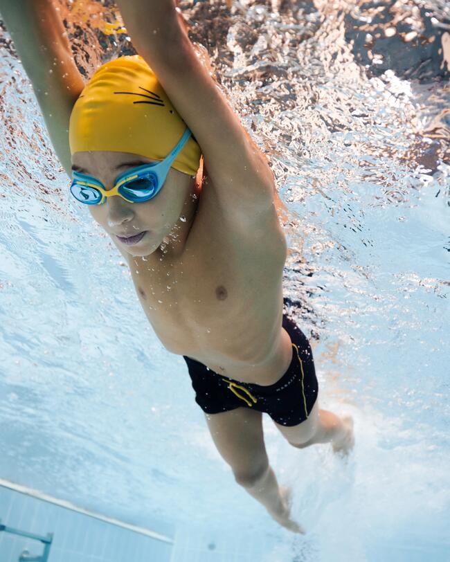Schwimmbrille 100 X-Base Kinder koralle