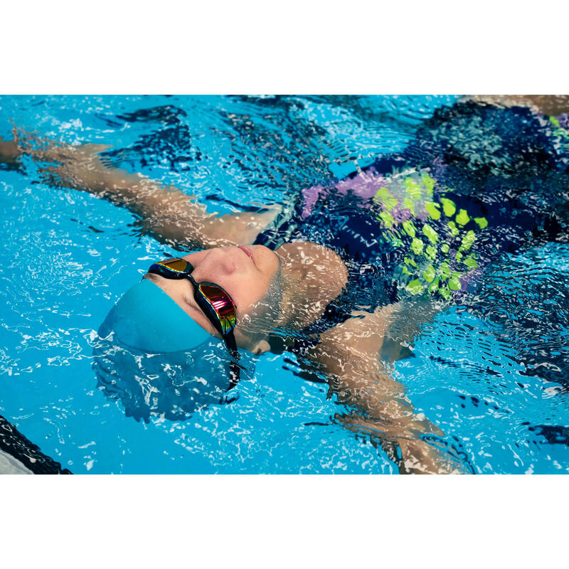 Bonnet de bain silicone - turquoise