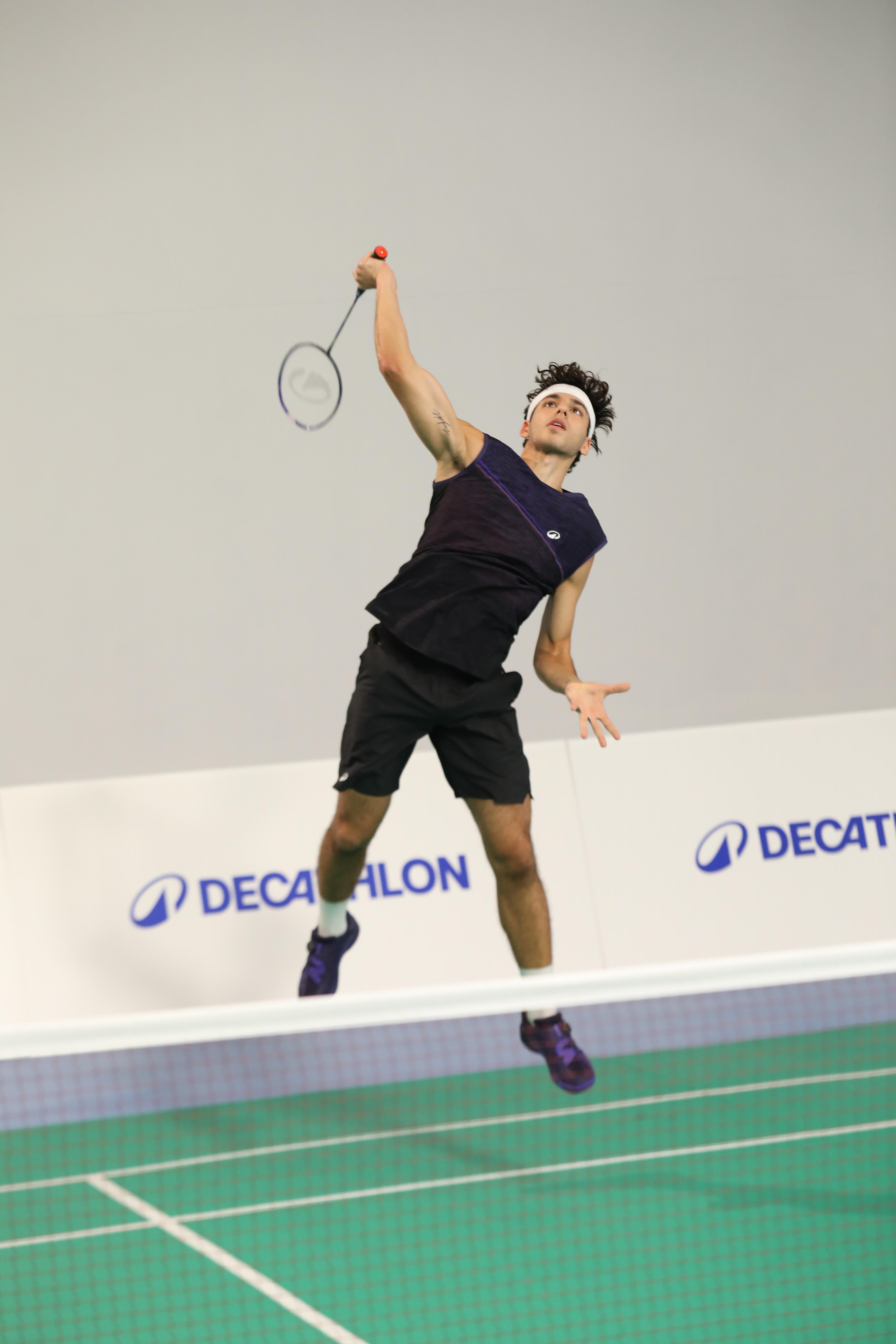 Ultra-Slim Badminton Racket - Perform 590 Purple - PERFLY