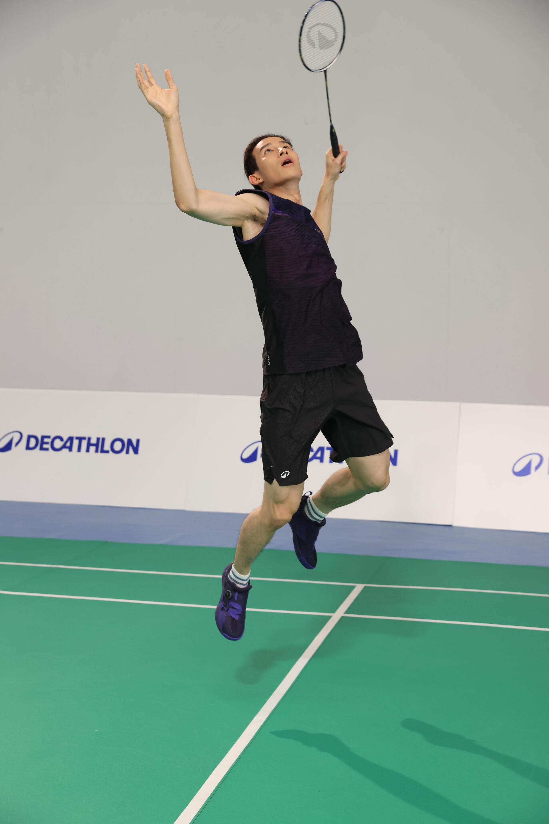 Men Badminton Short 560 Black