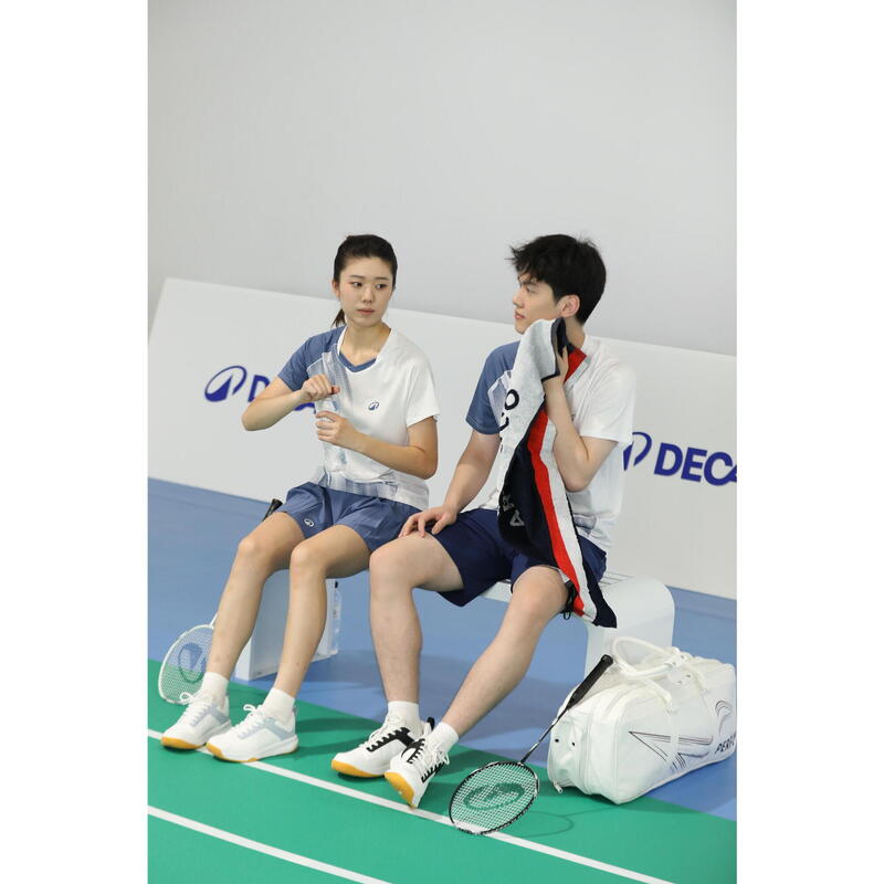 Lot de Raquette de Badminton Adulte BR Sensation 500 - Noir/Blanc