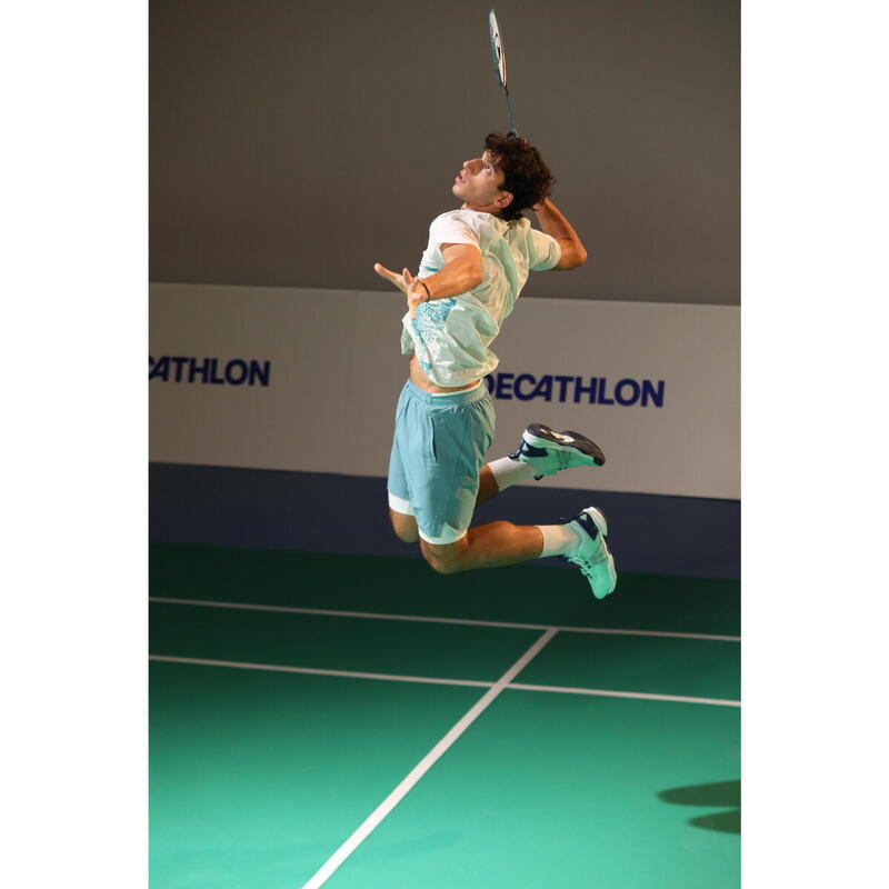 Raquette de Badminton Adulte BR Lite 590 - Turquoise