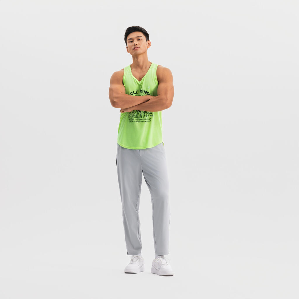 MEN STRENGTH TRAINING STRINGER TANK 900-vert aquamarine