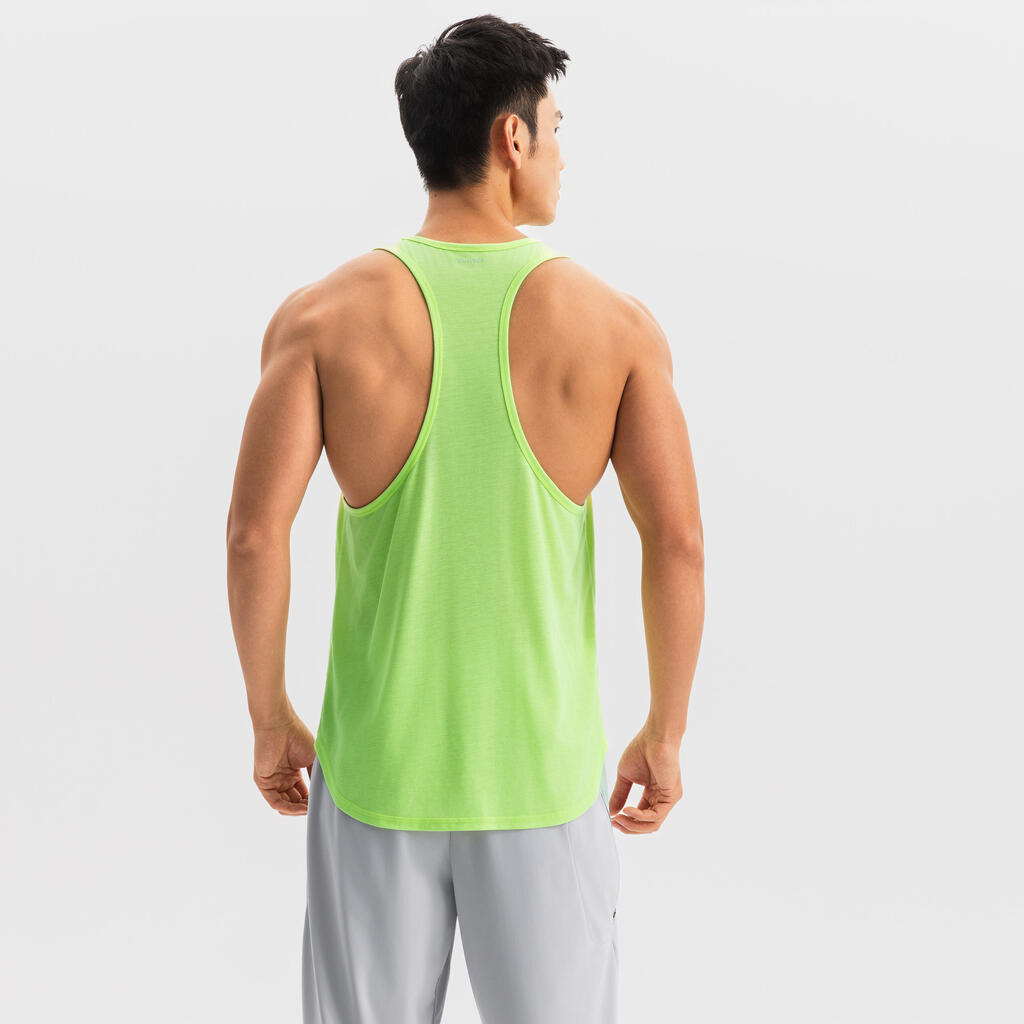 MEN STRENGTH TRAINING STRINGER TANK 900-vert aquamarine