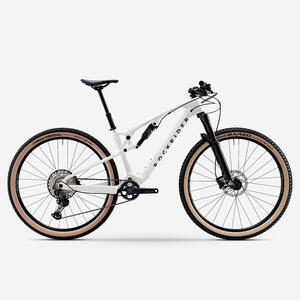 Bicicleta MTB doble suspensión carbono XC Race 900 S Shimano SLX / XT Blanco