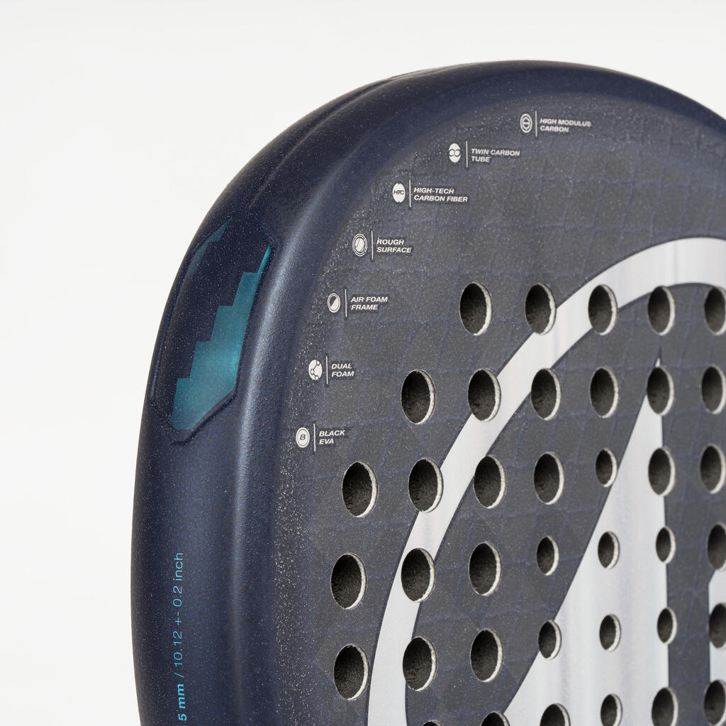 Adult Padel Racket Hybrid Pro with Custom Strap System