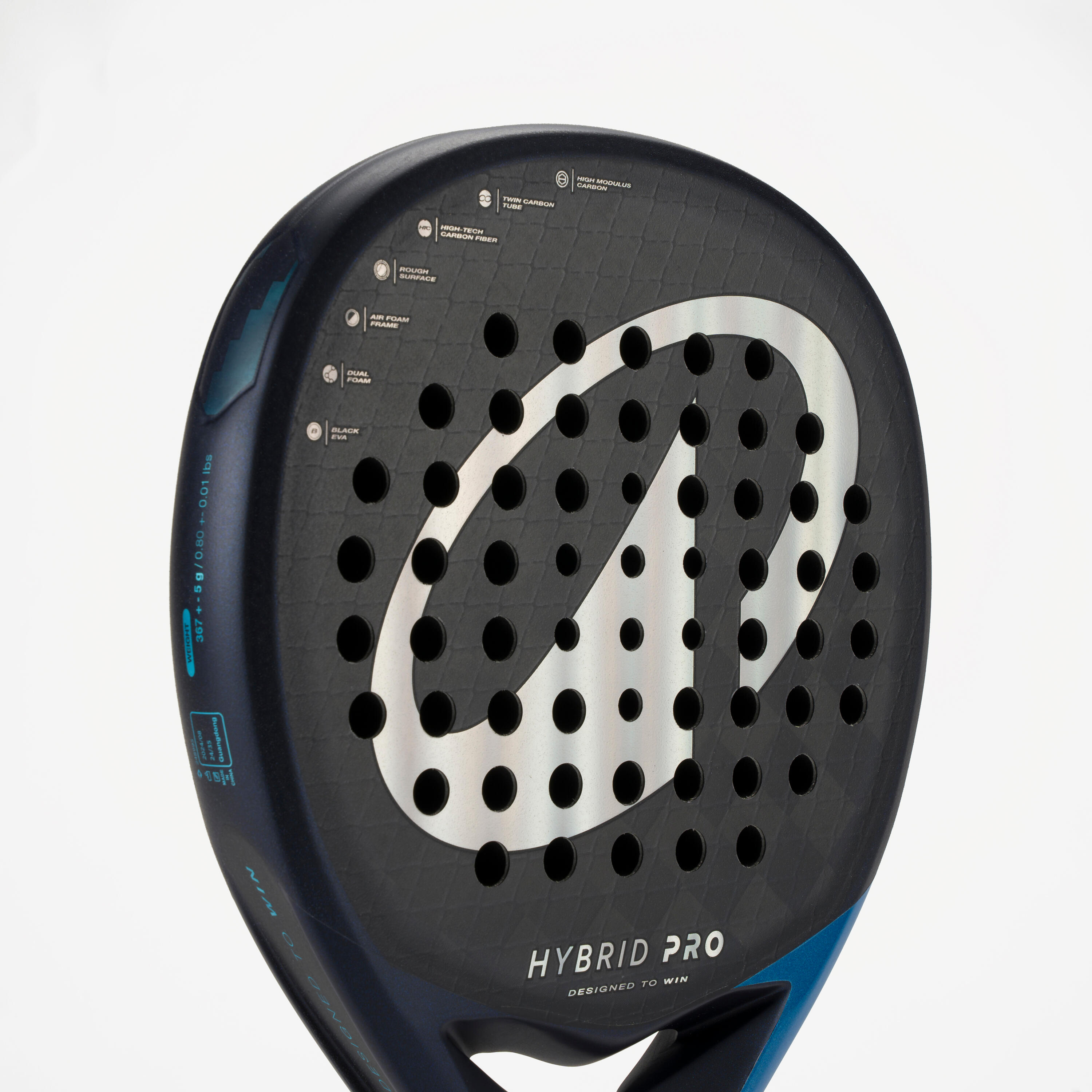 Pala de pádel adulto - Kuikma Hybrid Pro LUCIA SAINZ 8/27