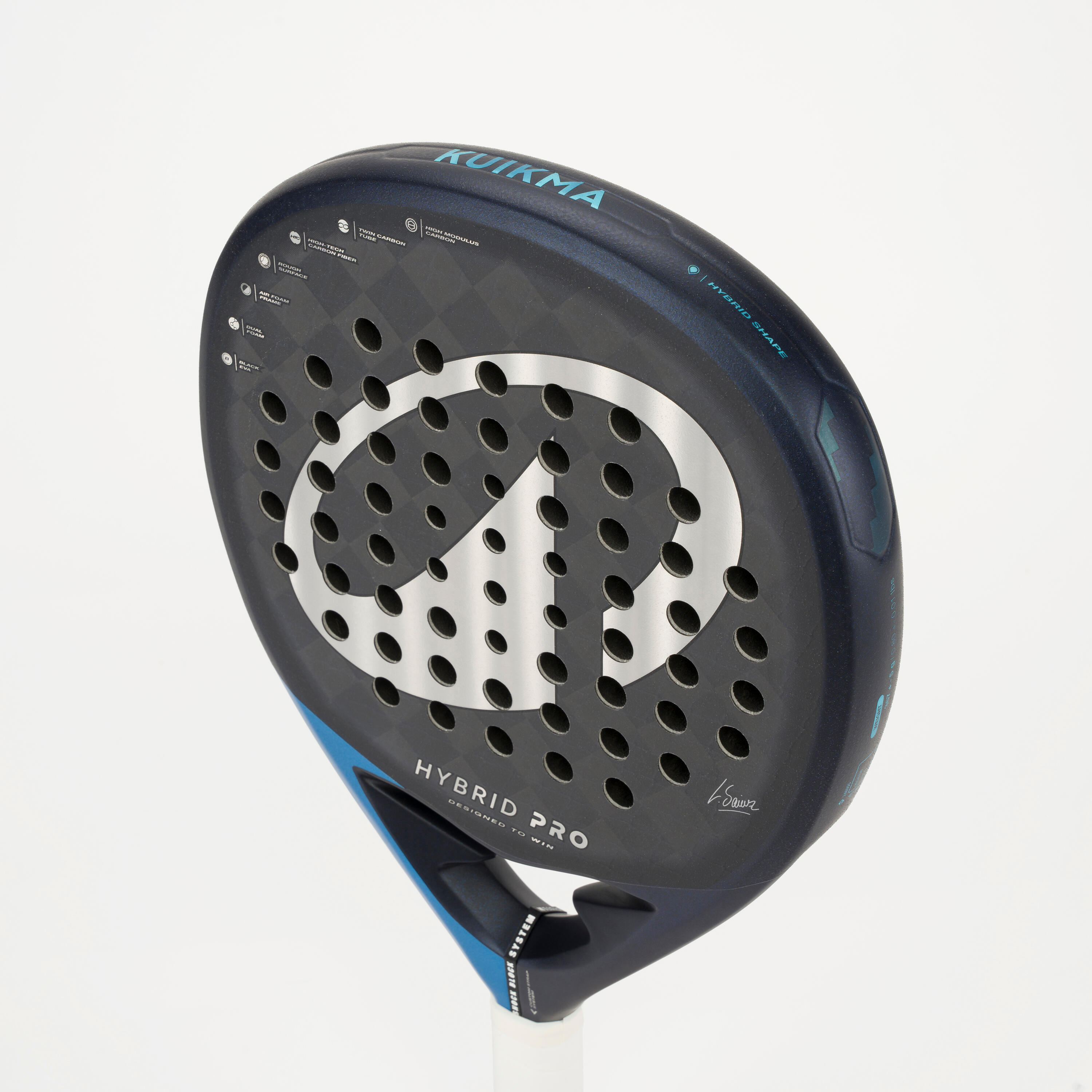 Padelracket Hybrid Pro met Custom Strap System 8/12