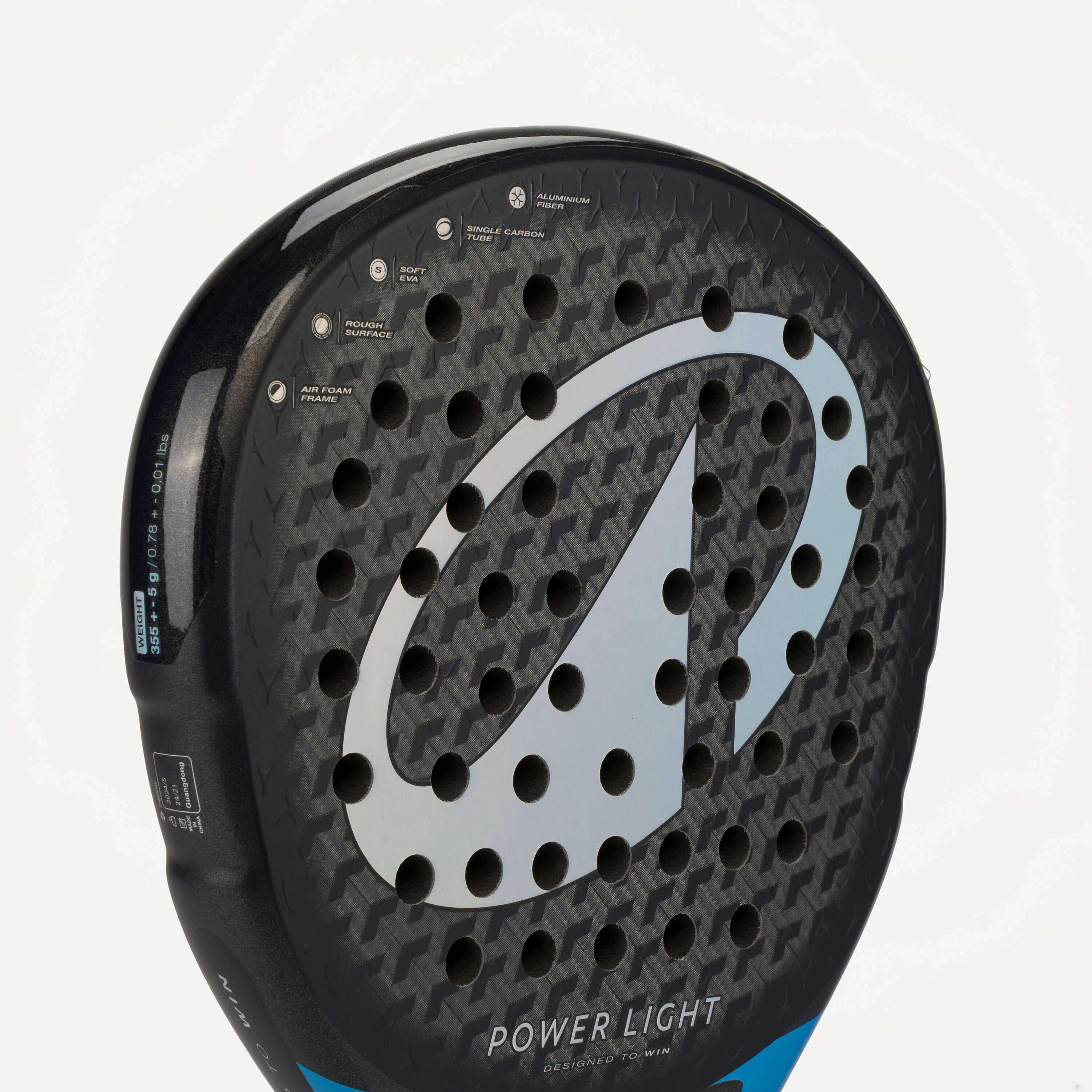 Padel Racket PR Power Light - Black/Blue -  5