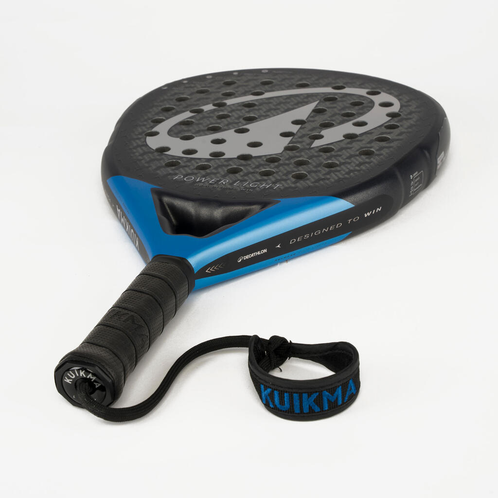 Crno-sivo-žuti reket za padel PR POWER LIGHT