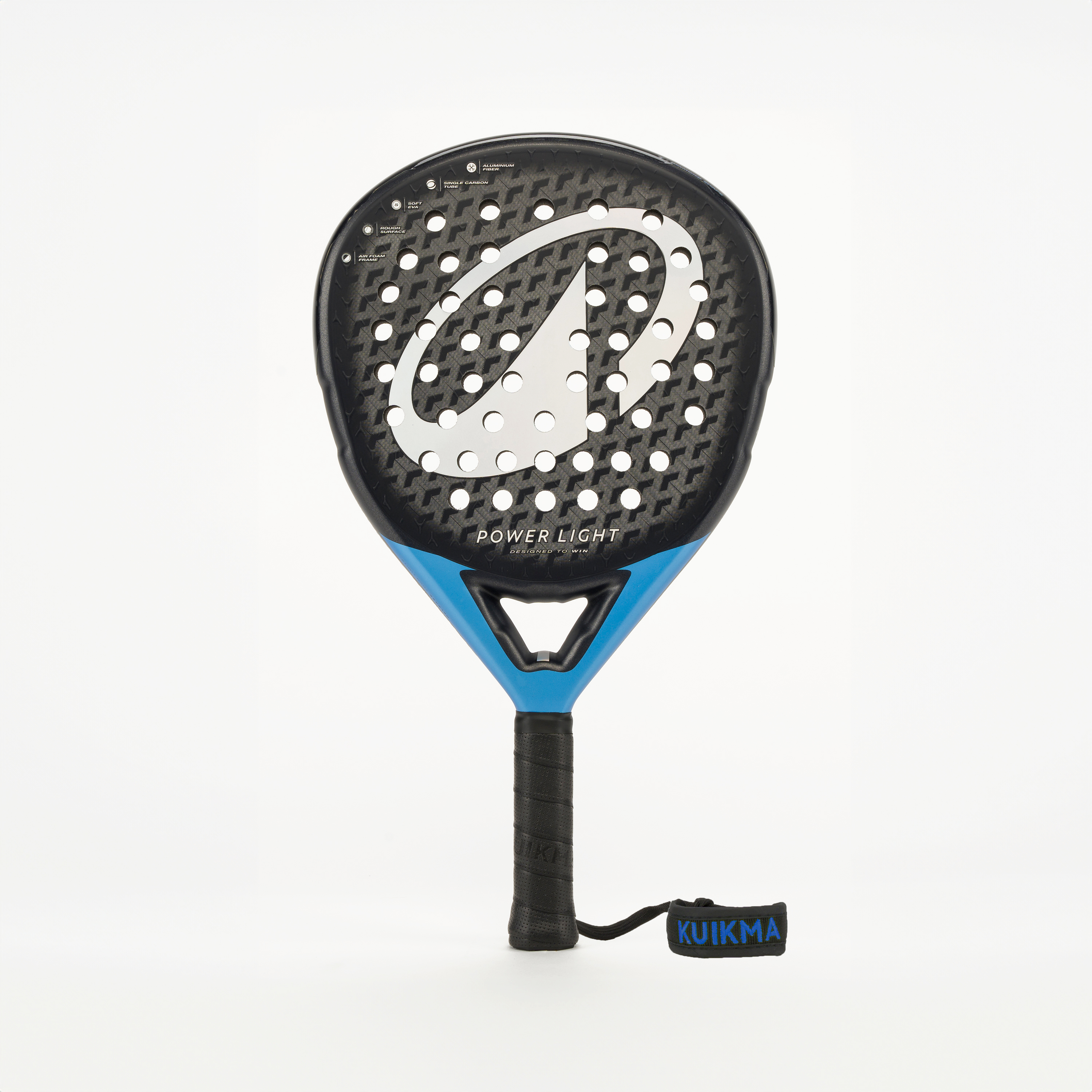 Raquette de padel - kuikma pr power light noir bleu - Padel - KUIKMA- Clubs - Entreprises - Collectivités - Associations