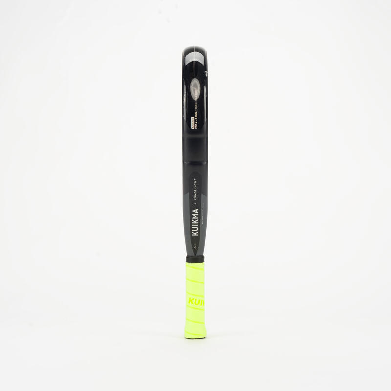 Raquette de padel - Kuikma PR Power Light Noir Gris Jaune