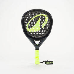 Raquette de padel - Kuikma PR Power Light Noir Gris Jaune