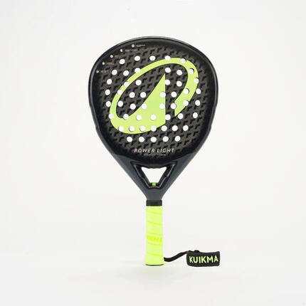 Raquette de padel - Kuikma PR Power Light Noir Gris Jaune