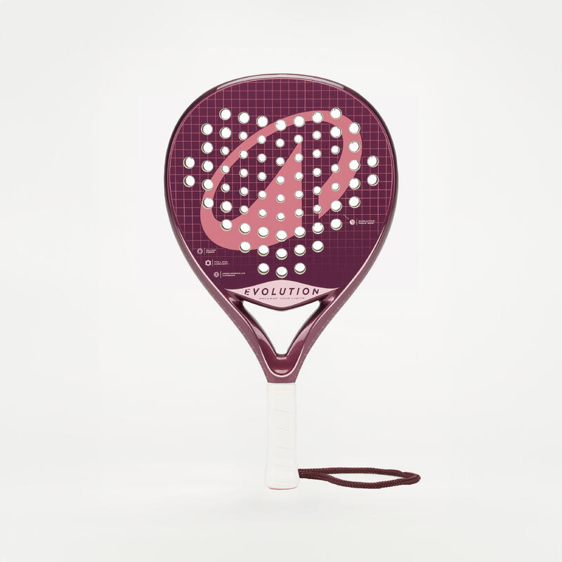 Rachetă de padel Junior- Copii de la 9 la 12 ani - Kuikma PR Evolution Mov-roz