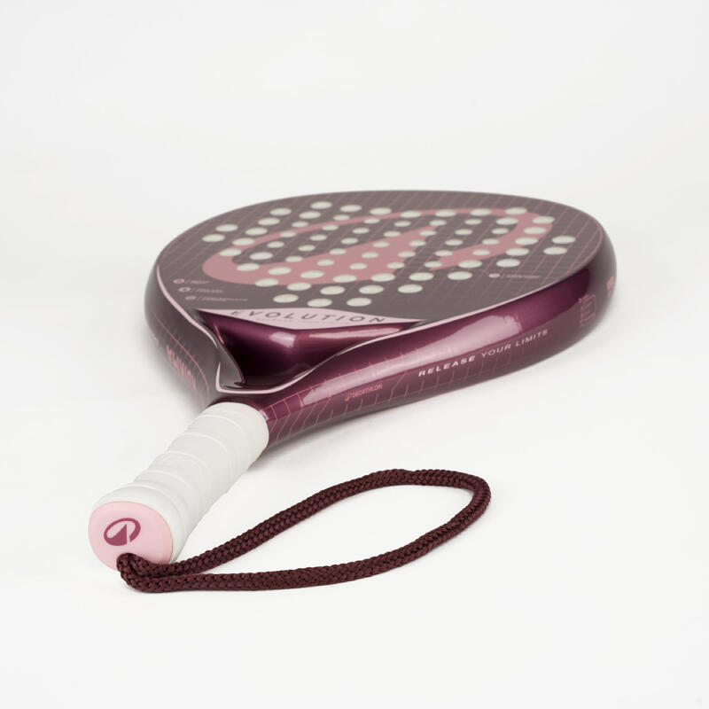 Raquette de padel Junior- Enfants 9 à 12 ans - Kuikma PR Evolution Violet rose