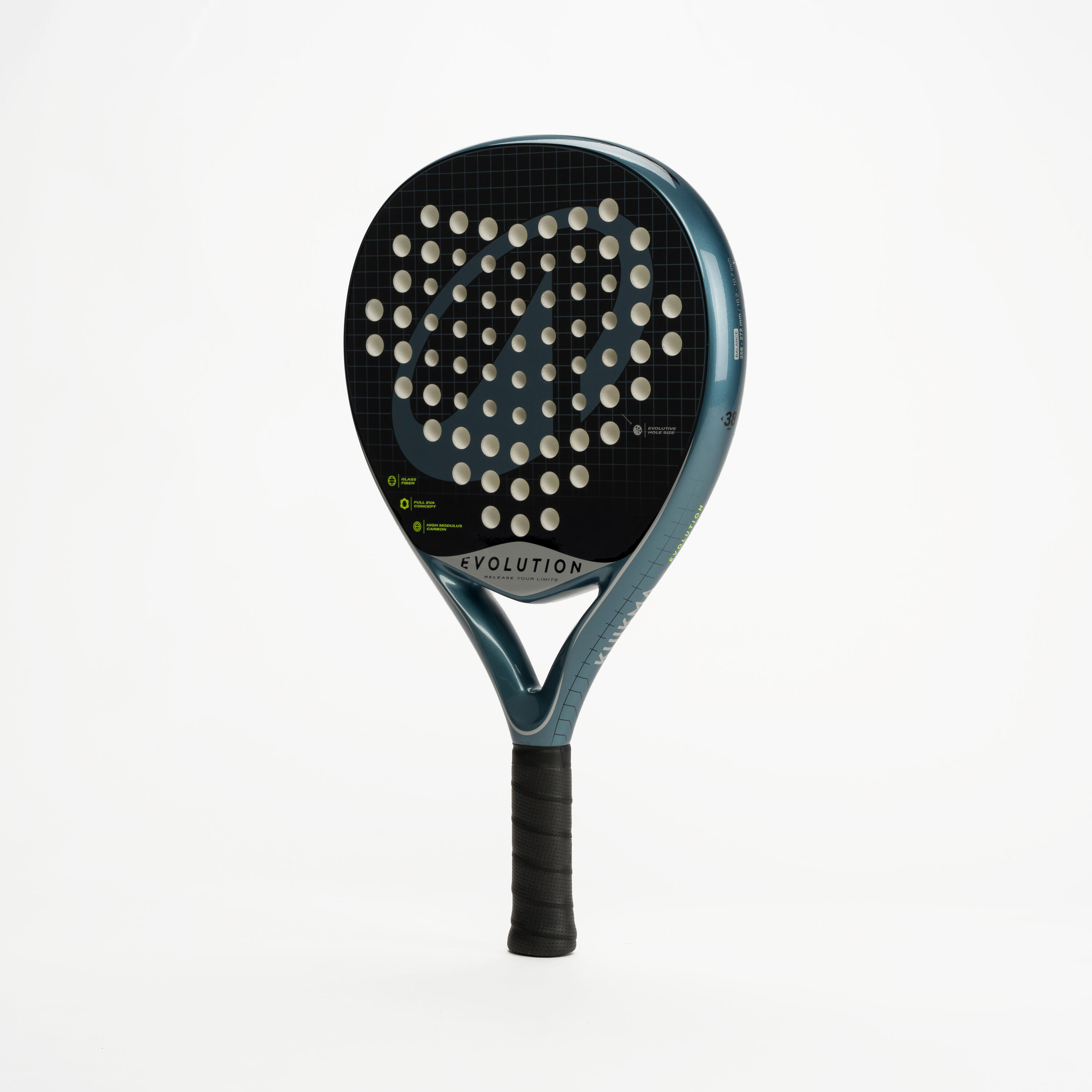 Padelschläger Kinder 9 bis 12 Jahre Kuikma - PR Evolution grau 10/10