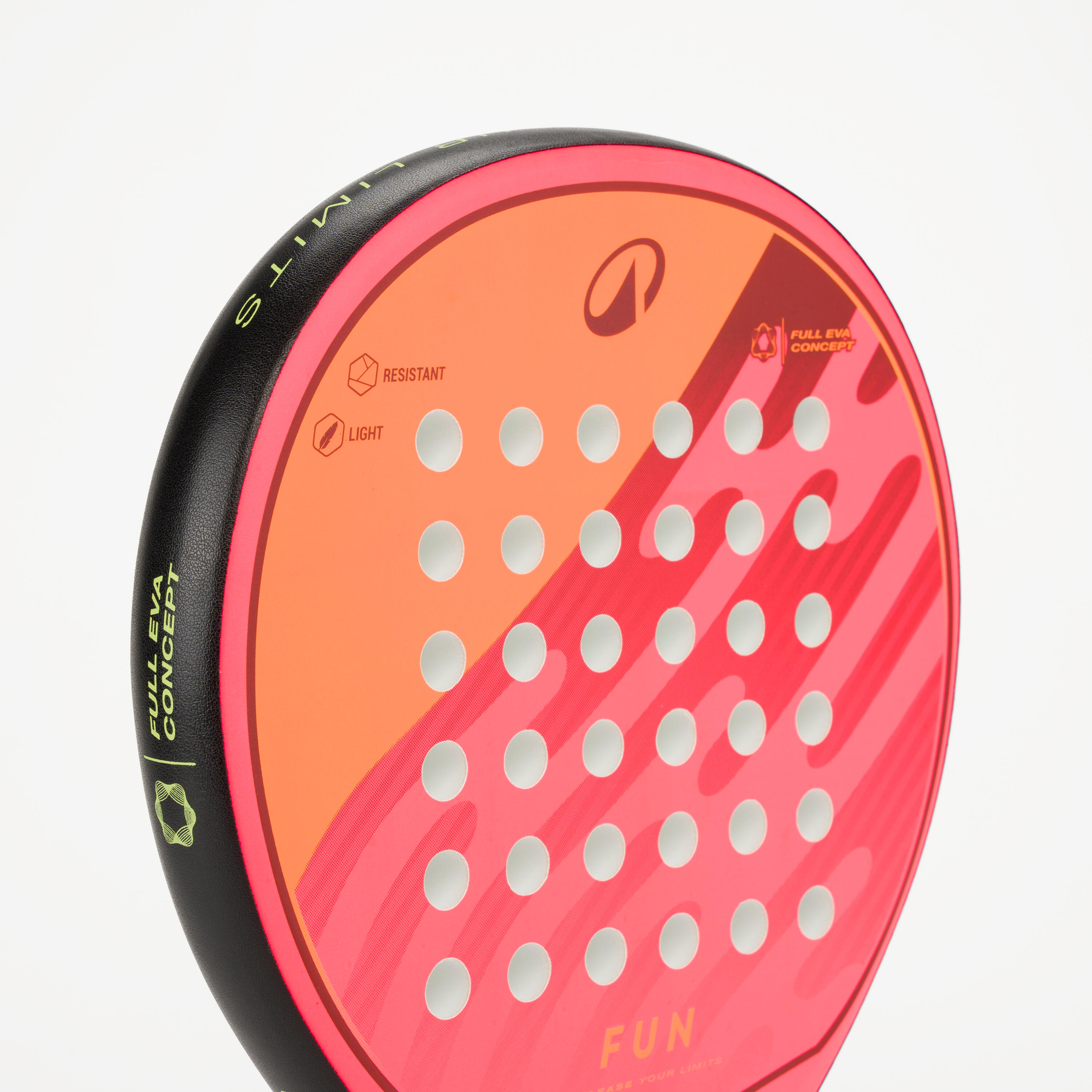 Kids' Padel Racket Ages 5-8 PR Fun - Pink/Orange