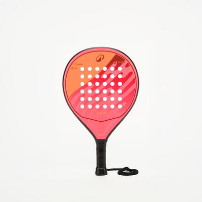 Padelracket voor kinderen 5 tot 8 jaar pr fun roze oranje