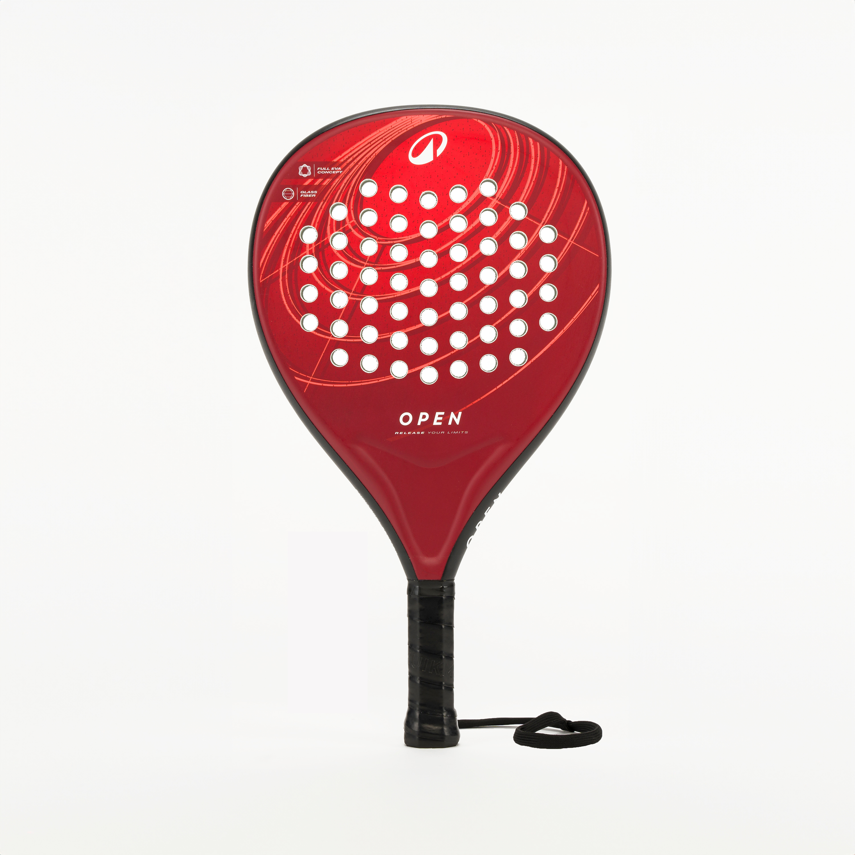 Raquette de padel adulte - kuikma pr open rouge - KUIKMA