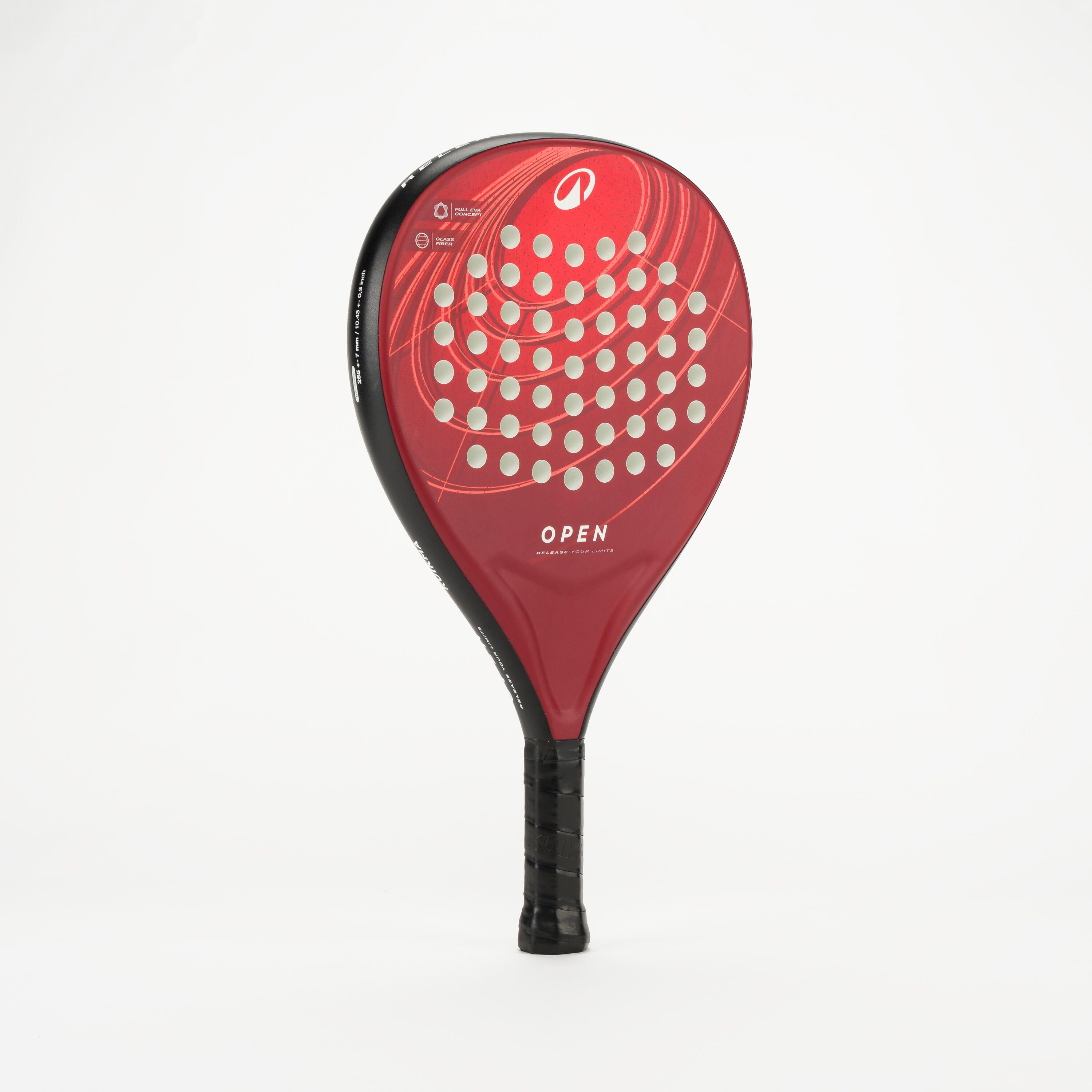 Padelracket voor volwassenen PR Open rood 2/8
