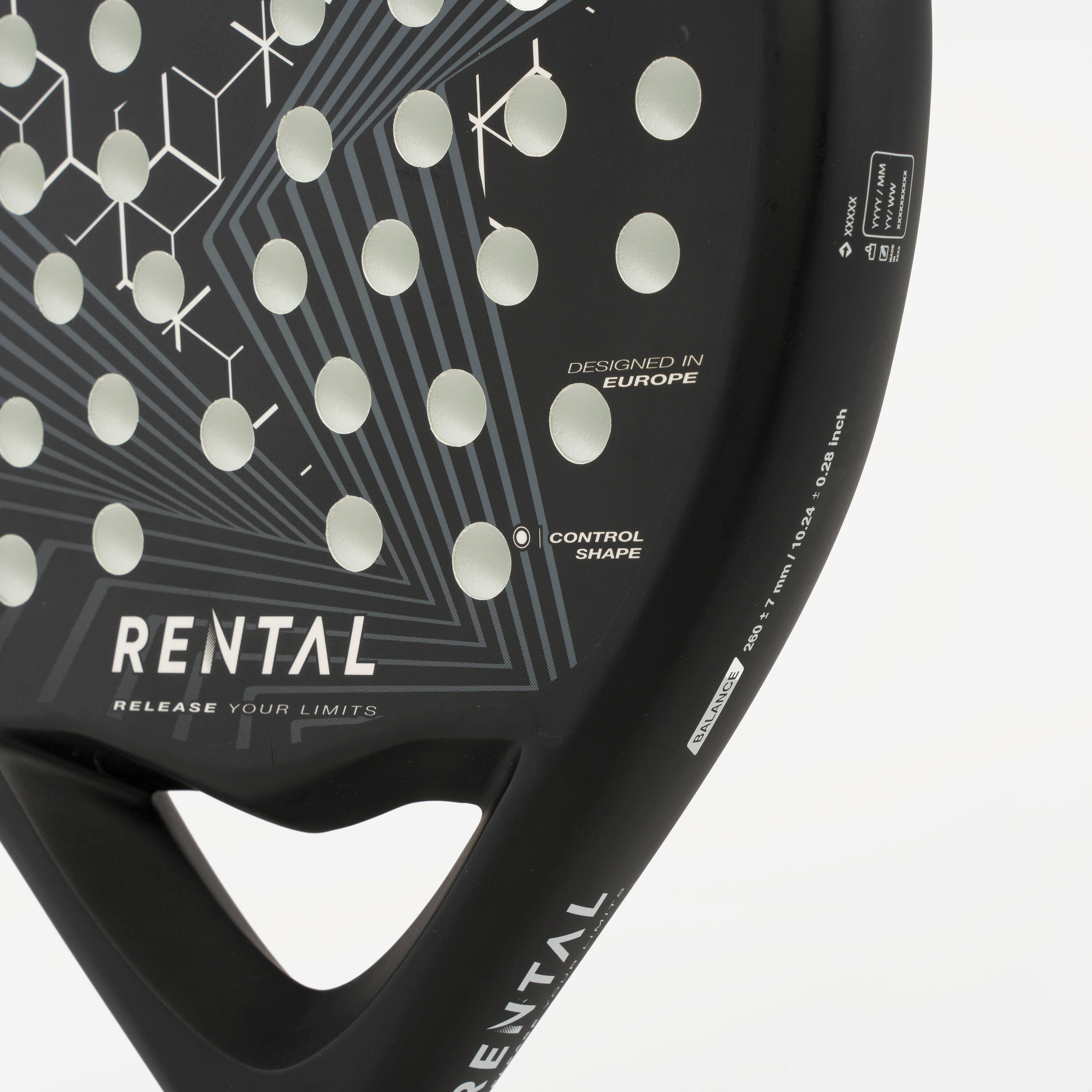 Padelracket voor volwassenen Rental 10/11
