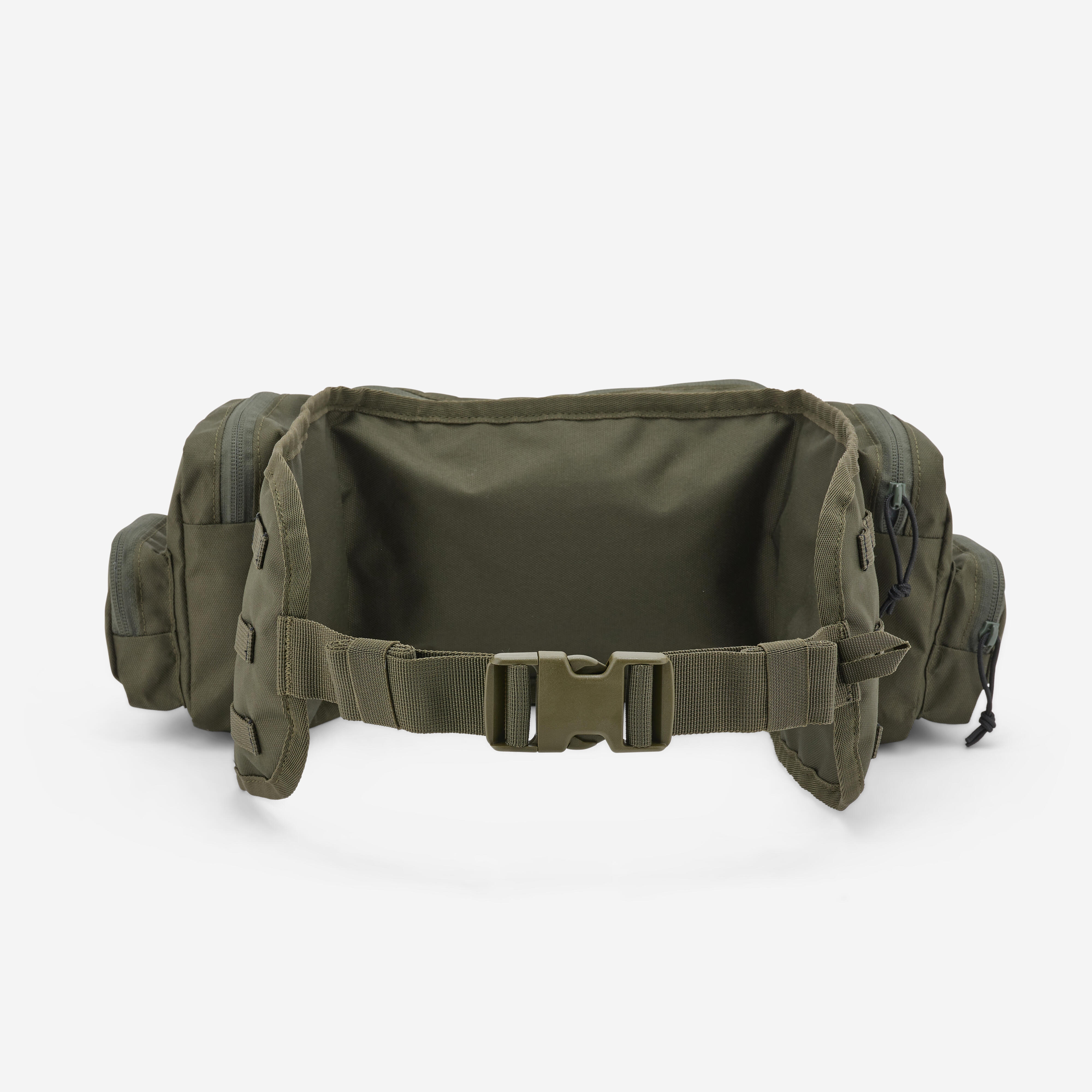 Hunting X-Access Waist Bag 7 Litre - Green - SOLOGNAC