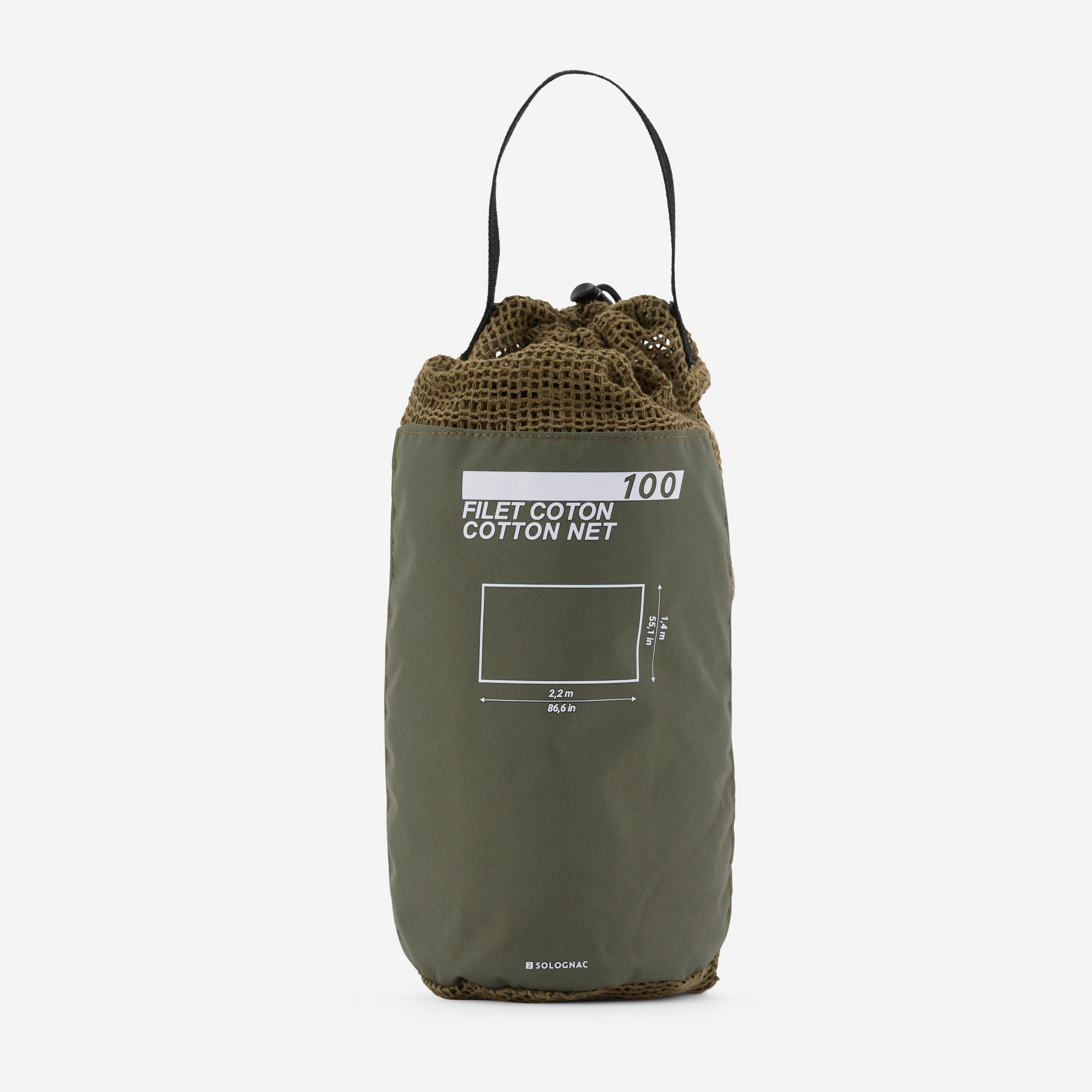 Camouflagenet voor de jacht 1,5mx2m groen 2/4