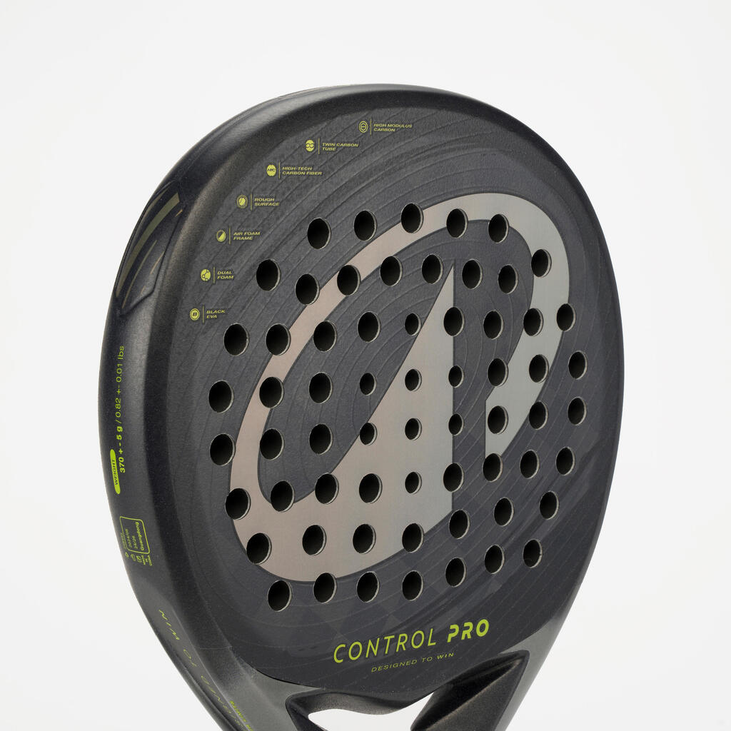 PALA DE PÁDEL ADULTO KUIKMA CONTROL PRO CON SISTEMA CUSTOM STRAP