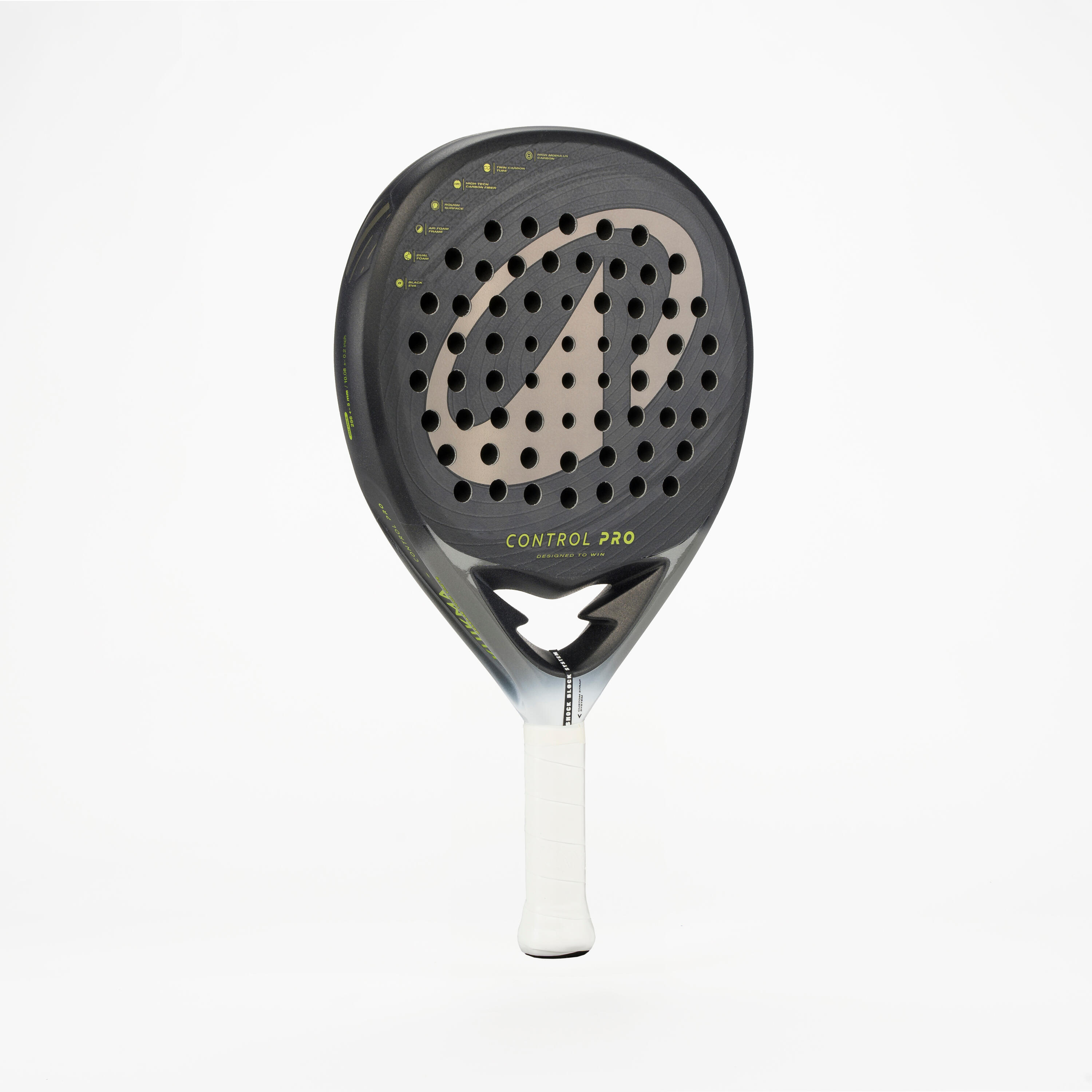 Adult Padel Racket Control Pro with Custom Strap System