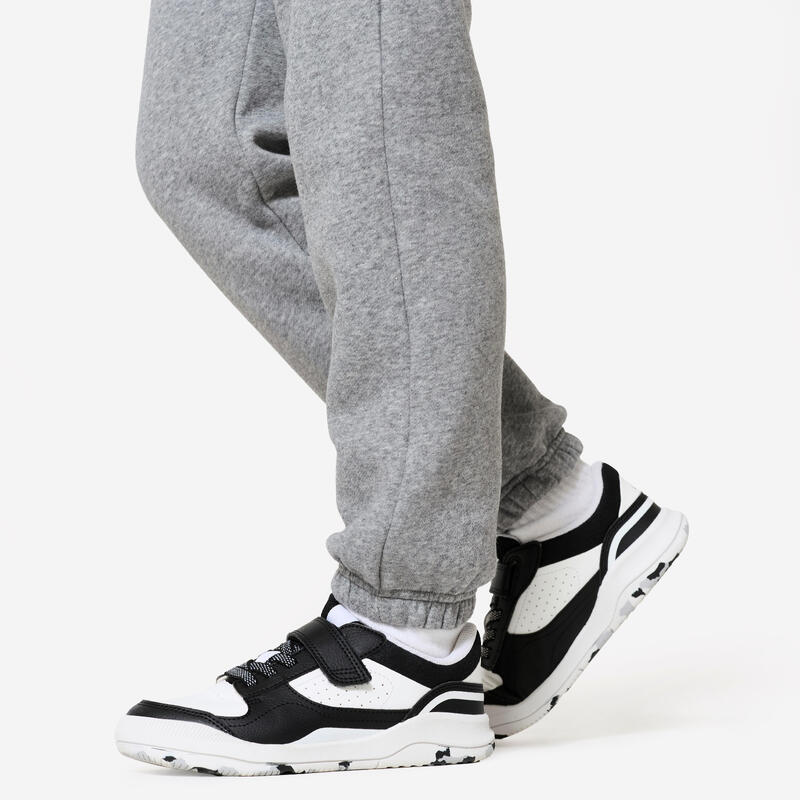 Pantalon de trening călduros multisport gri Copii 