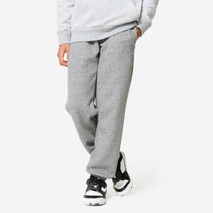 Pantalón Chándal Cálido algodon Niños Unisex Gris Mixto