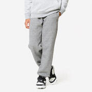 Pantalon de trening călduros multisport gri Copii